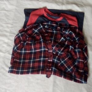 Single item: Red & Blue Shirts